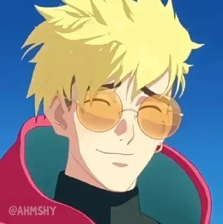 Sticker 🍩 - ᗷY @ahMshY 𓉮 . Trigun