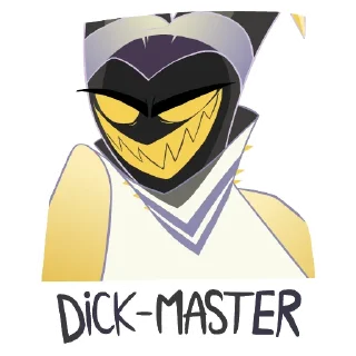 Sticker 😎 Адам — (Отель Хазбин) / Adam — (Hazbin Hotel)