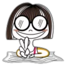 Telegram sticker ✌ Exam student