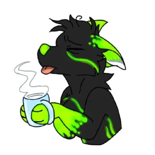 Telegram stiker 😪 ✨Mel~wolfox✨ @Melwolfox