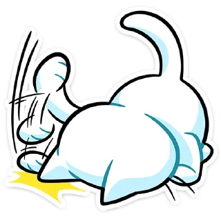 Telegram sticker 😖 Кисятки  @TgSticker