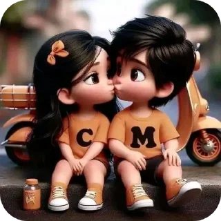 Sticker 🧸 Malukinho & Cora
