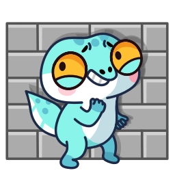 Sticker 🤩 Геккон @TgEmojis