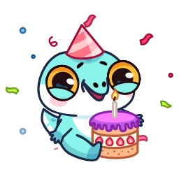 Sticker 🤩 Геккон @TgEmojis