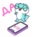 Video sticker 🤩 Геккон @TgEm...