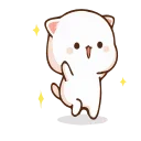 Sticker 💃 Peach Cat 2 @tgsticker @farsisticker