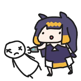 Telegram stiker 🌀 Walfie Gifs Part 1