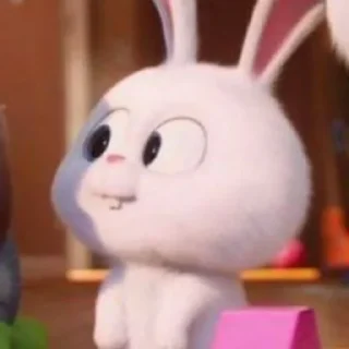 Телеграм стикер 😨 Tuelho 🐰