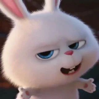 Телеграм стикер 😏 Tuelho 🐰