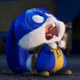 Телеграм стикер 😫 Tuelho 🐰