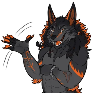 Telegram sticker 👋 Fengrimir Blade