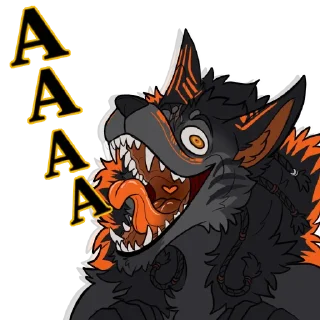 Telegram sticker 👺 Fengrimir Blade
