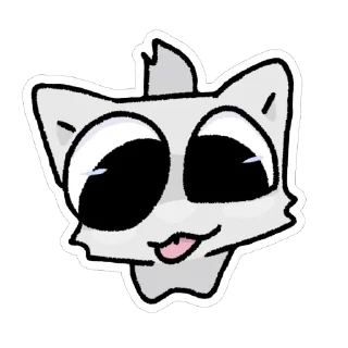 Telegram sticker 😋 silly kittens (by @chavellkaa)