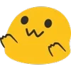 Sticker 🤗 Blobmoji static