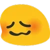 Sticker 😳 Blobmoji static