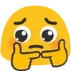 Sticker 🥺 Blobmoji static