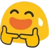 Sticker 😅 Blobmoji static
