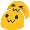 Sticker 😋 Blobmoji static