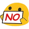 Sticker ❌ Blobmoji static