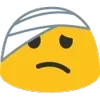 Video sticker 🤕 Blobmoji static