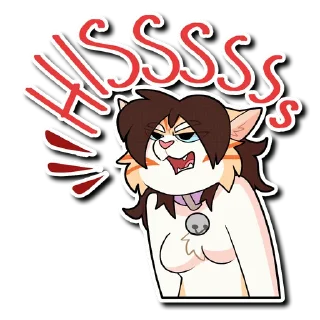 Telegram sticker 💥 Chloe Kitty