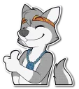 Video sticker 👍 WolfPupTKStickers