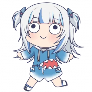 Video sticker 🙄 Gawr Gura