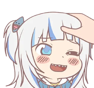 Telegram sticker ☺️ Gawr Gura