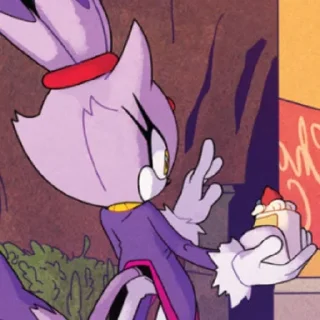 Telegram sticker 👋 Blaze the cat :: Lauret