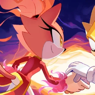 Telegram sticker 🙂 Blaze the cat :: Lauret