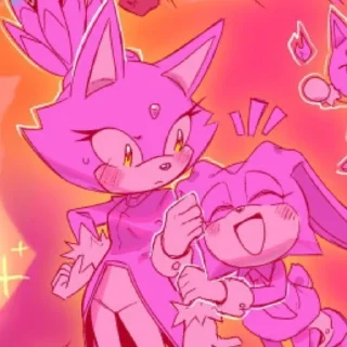 Telegram sticker 😳 Blaze the cat :: Lauret