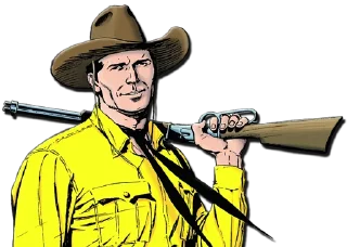 Telegram sticker 😃 Tex Willer