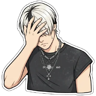 Телеграм стикер 🤦‍♂️ Lida_stiker