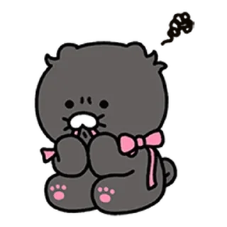 Telegram stiker ⭐ 춘식이와 누구냥 @manbull_sticker_bot