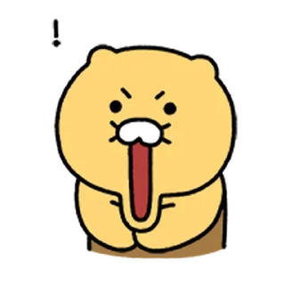 Telegram stiker ⭐ 춘식이와 누구냥 @manbull_sticker_bot
