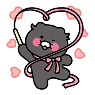 Video sticker ⭐ 춘식이와 누구냥 @manbull_sticker_bot