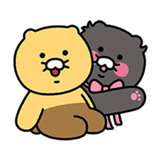 Sticker ⭐ 춘식이와 누구냥 @manbull_sticker_bot