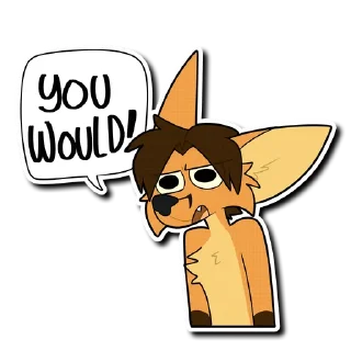 Telegram sticker 😠 Kyto