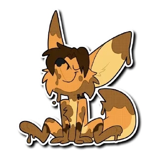 Telegram sticker 😌 Kyto