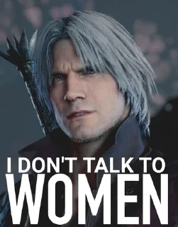 Telegram sticker 👆 I hate woman