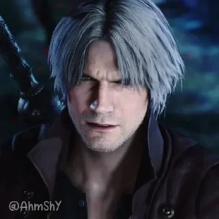 Telegram stiker ☎️ - ᗷY @ahMshY 𓉮 . Devil May Cry ( Game )