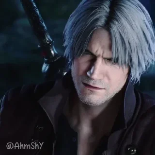 Telegram stiker ☎️ - ᗷY @ahMshY 𓉮 . Devil May Cry ( Game )