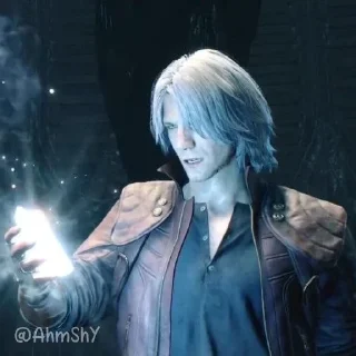 Telegram stiker ☎️ - ᗷY @ahMshY 𓉮 . Devil May Cry ( Game )