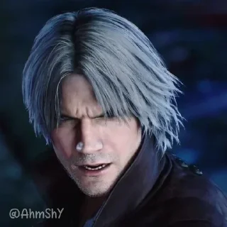 Telegram stiker ☎️ - ᗷY @ahMshY 𓉮 . Devil May Cry ( Game )