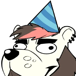 Telegram sticker 🥳 BarleyTheBurr