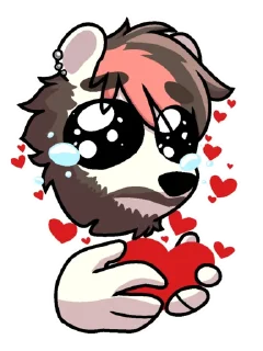 Telegram sticker 🥰 BarleyTheBurr