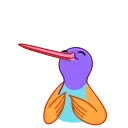 Sticker 😂 Colibri