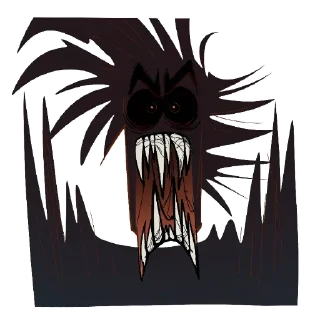 Telegram sticker 👹 Heldegor | God of suffering (JaneFISH)