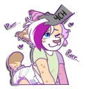 Telegram stiker 😽 AllanTheLilLynx Sticker