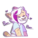 Telegram stiker 😍 AllanTheLilLynx Sticker